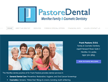 Tablet Screenshot of menifee-dentist.com